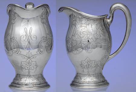 1 (Sterling, Hollowware) Sterling Water Pitcher