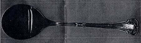 Lorelei (Silverplate) Round Bowl Soup Spoon (Gumbo)
