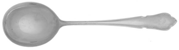 Dubarry (Silverplate) Round Bowl Soup Spoon (Gumbo)