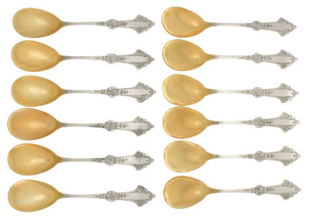SDB5 (Coin) Ice Cream Spoon - Set of 12