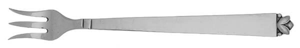 Oak Leaf (Sterling, 1939, No Signature Marks) Cocktail/Seafood Fork by Old Newbury