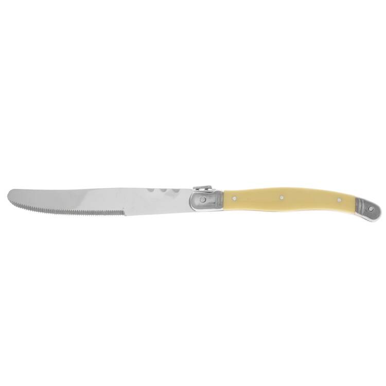 Laguiole Ivory (Stainless) Modern Hollow Knife