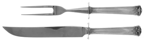 Trianon (Sterling) Small 2-Piece Steak Carving Set w/Stainless Blade