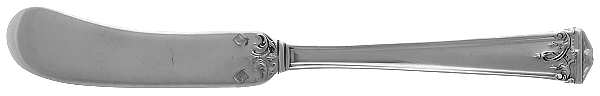 Trianon (Sterling) Flat Handle Butter Spreader