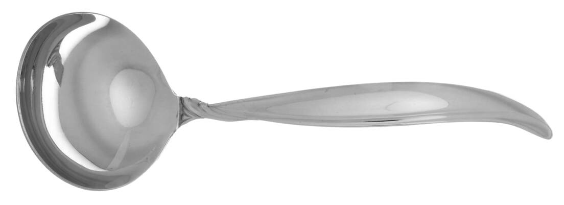 Swirl (Stainless) Solid Gravy Ladle