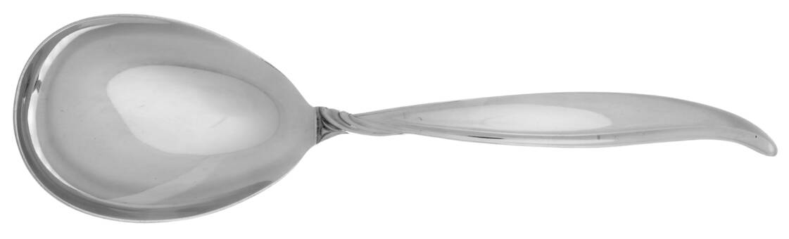 Swirl (Stainless) Solid Smooth Casserole Spoon