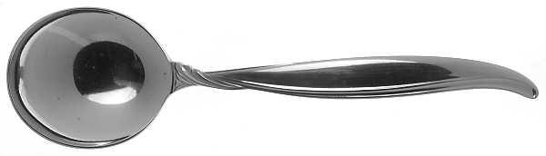Swirl (Stainless) Round Bowl Soup Spoon (Cream Soup)