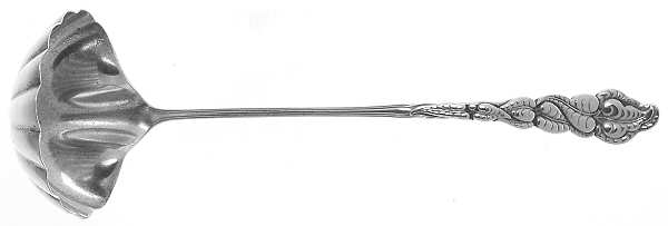 Atlantis-Ailanthus (Sterling, 1899) Long Hemispherical Cream Ladle