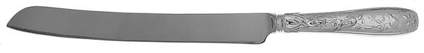 Audubon (Sterling, 1956) Wedding Cake Knife with Stainless Blade