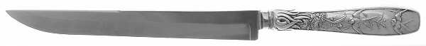 Audubon (Sterling, 1956) Large Stainless Blade Roast Carving Knife