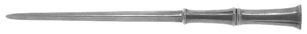 Bamboo (Sterling, 1961) Large Solid Piece Letter Opener