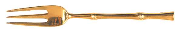 Bamboo-Gold (Sterling, Gold Vermeil, 1961) Fork