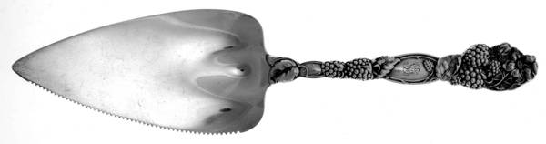 Blackberry (Sterling, 1875) Solid Pastry Server