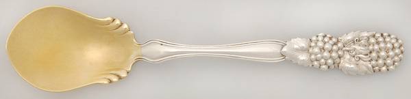 Blackberry (Sterling, 1875) Ice Cream Spoon Individual