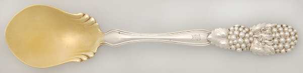 Blackberry (Sterling, 1875) Ice Cream Spoon Individual