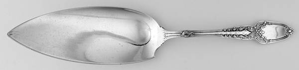 Broom Corn (Sterling, 1890, M-T-C) Large Solid Fish Serving Knife