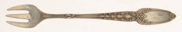 Broom Corn (Sterling, 1890, M-T-C) Oyster Fork