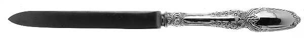 Broom Corn (Sterling, 1890, M-T-C) Small Steak Carving Knife with Stainless Blade