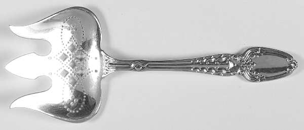 Broom Corn (Sterling, 1890, M-T-C) Large Cucumber Server