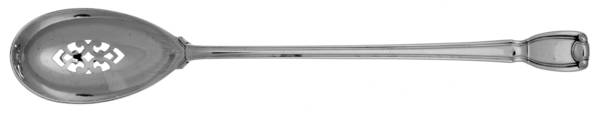 Castilian (Sterling, 1929) Pierced Bowl Short Handle Olive Spoon