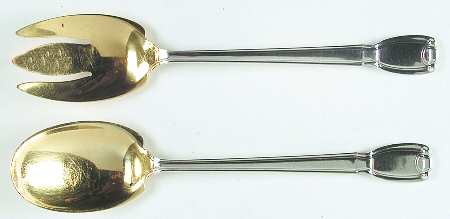 Castilian (Sterling, 1929) (2 Pc) Solid Salad Set