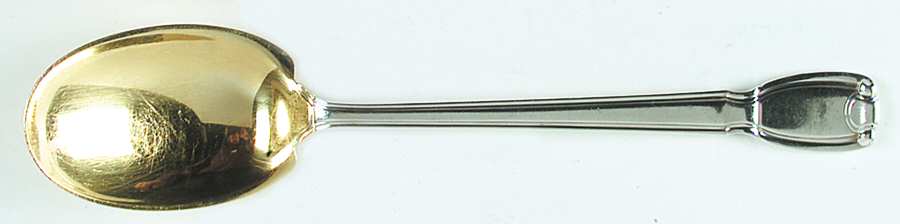 Castilian (Sterling, 1929) Solid Salad Serving Spoon