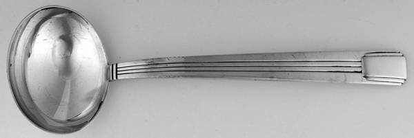 Century (Sterling, 1937, No Monograms) Solid Gravy Ladle