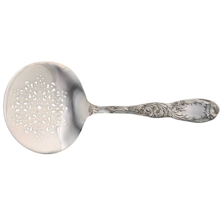 Chrysanthemum (Sterling, 1880) Tomato Server, Solid Piece