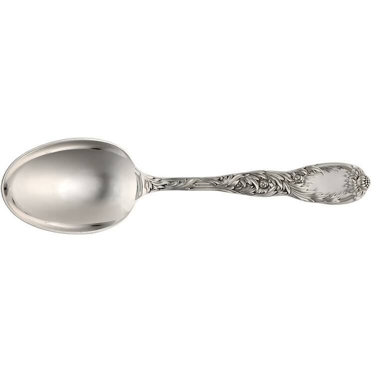 Chrysanthemum (Sterling, 1880) Solid Serving Spoon