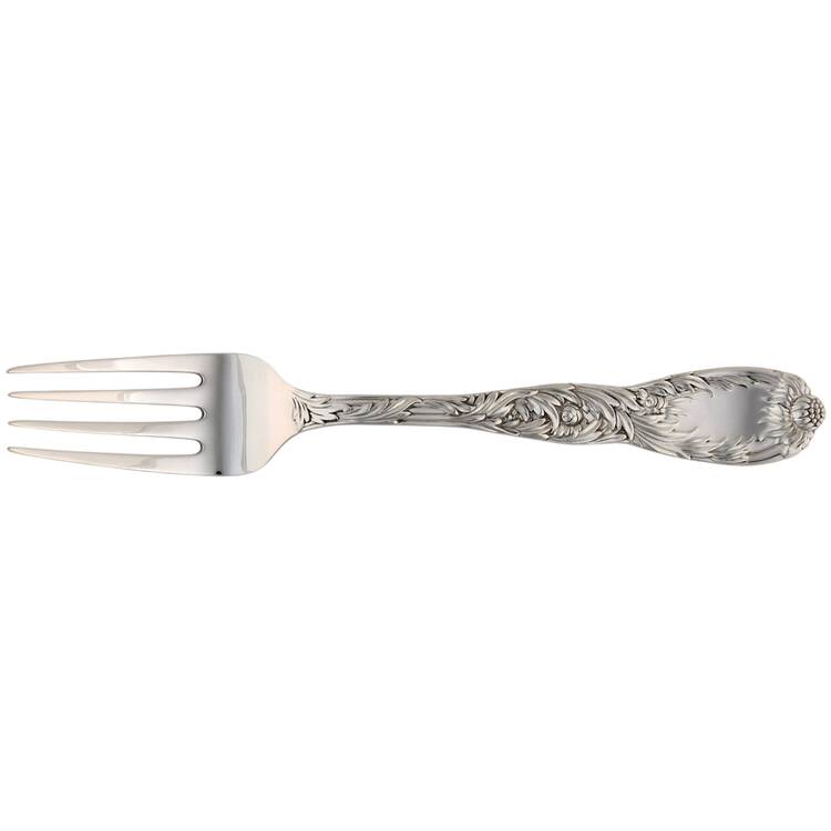 Chrysanthemum (Sterling, 1880) Solid Serving Fork