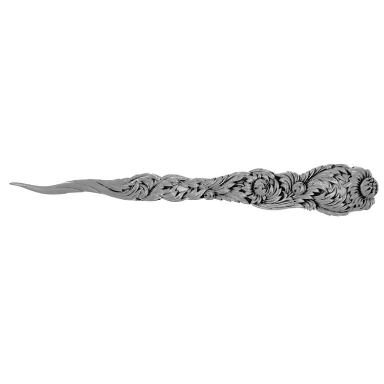 Chrysanthemum (Sterling, 1880) Solid Nut Pick