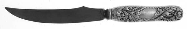 Chrysanthemum (Sterling, 1880) Individual Bird Knife with Stainless Blade