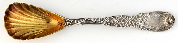 Chrysanthemum (Sterling, 1880) Large Jelly Spoon