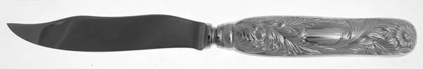 Chrysanthemum (Sterling, 1880) Individual Fish Knife with Stainless Blade