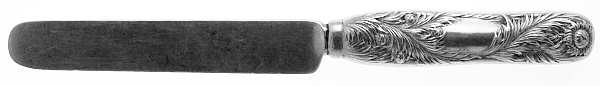 Chrysanthemum (Sterling, 1880) Hollow Handle Youth/Tea Knife with Sterling Blade