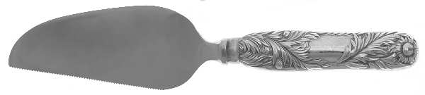 Chrysanthemum (Sterling, 1880) Cheese Knife with Stainless Blade