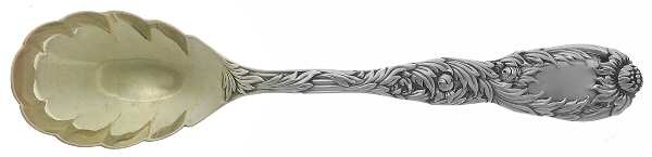 Chrysanthemum (Sterling, 1880) Large Jelly Spoon