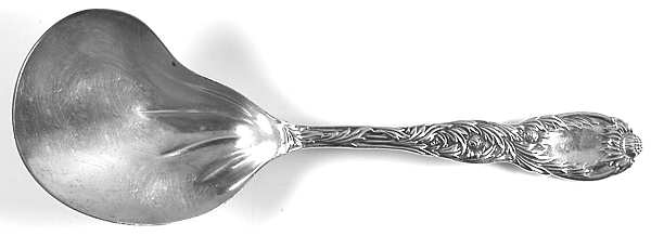 Chrysanthemum (Sterling, 1880) Berry Casserole Spoon w/Kidney Bowl