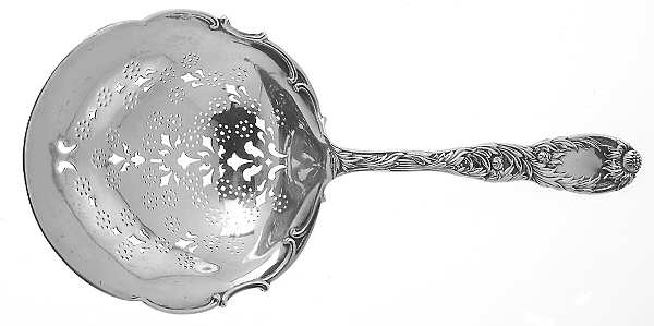 Chrysanthemum (Sterling, 1880) Pierced Saratoga Chips Server