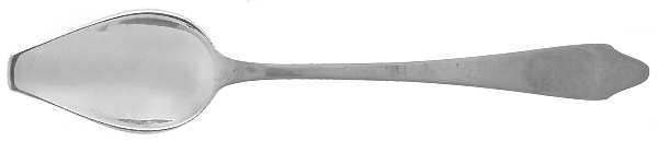 Clinton (Sterling, 1912, M-T-C Stamp) Individual Grapefruit Spoon