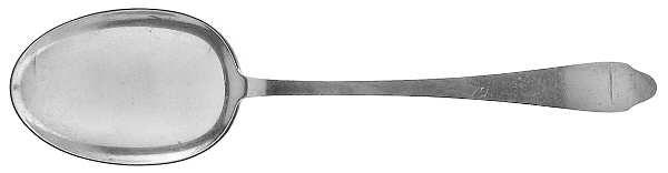 Clinton (Sterling, 1912, M-T-C Stamp) Solid Serving Spoon