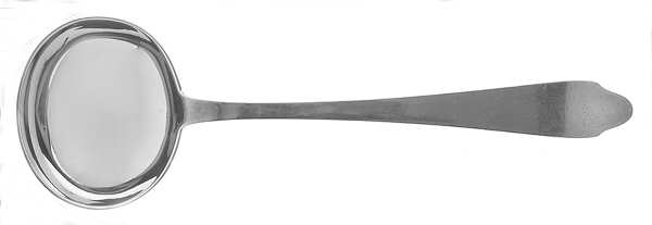 Clinton (Sterling, 1912, M-T-C Stamp) Solid Gravy Ladle