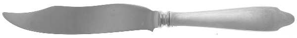 Clinton (Sterling, 1912, M-T-C Stamp) Individual Fish Knife with Stainless Blade