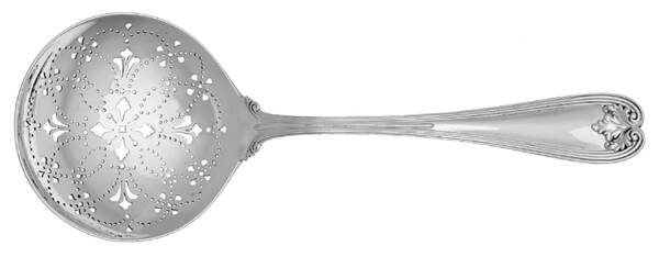 Colonial (Sterling, 1895) Large Pierced Pea Serving Spoon