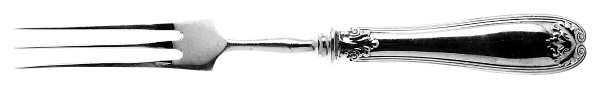 Colonial (Sterling, 1895) Individual 3 Prong Stainless Bird Fork