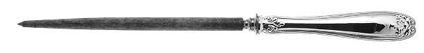 Colonial (Sterling, 1895) Large Roast Steel Rod Knife Sharpener