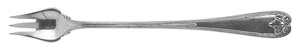 Colonial (Sterling, 1895) Oyster Fork