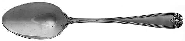 Colonial (Sterling, 1895) Gravy Dressing Spoon Small with Buttom