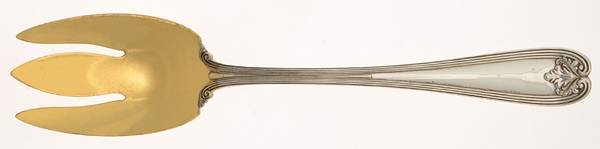 Colonial (Sterling, 1895) Seafood Serving Fork Solid Piece