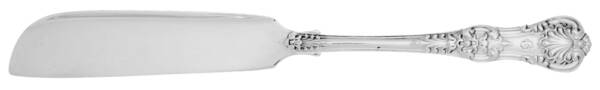 English King (Sterling, 1885, No Monograms) Individual Caviar Knife
